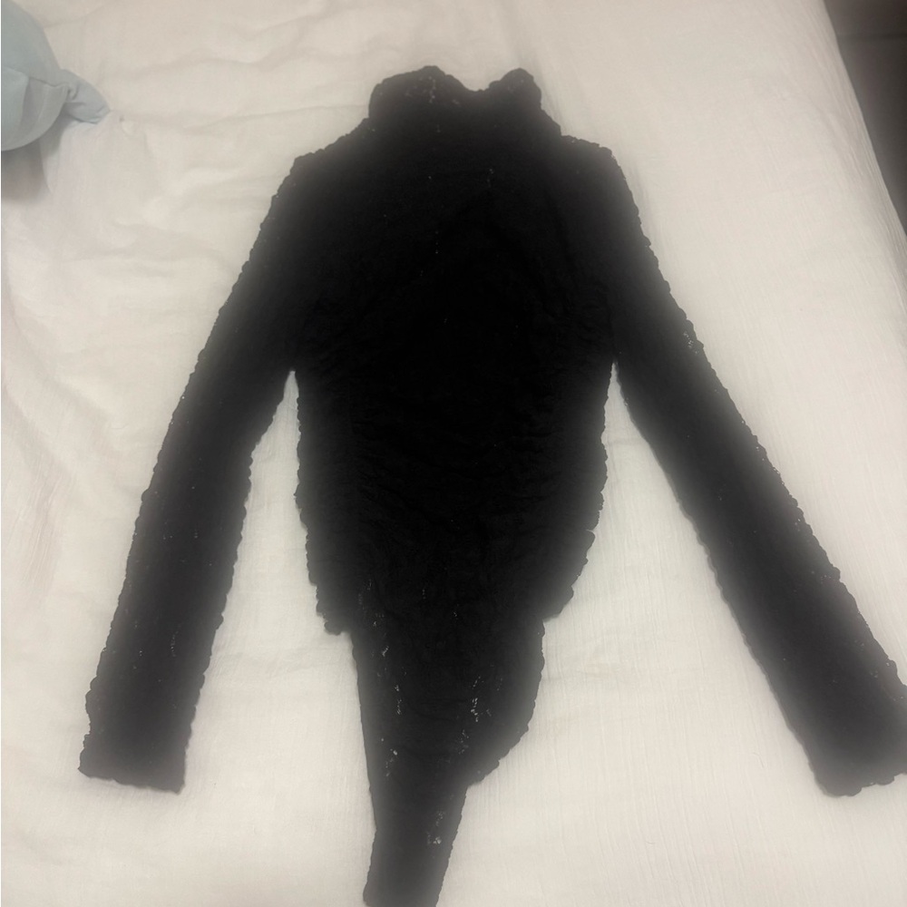 Black Long Sleeve Bodysuit